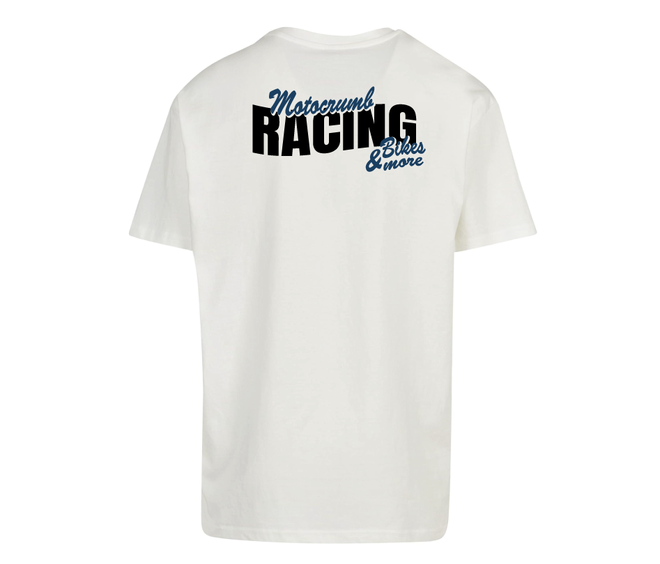 T-shirt In Cotone 100% Vintage Racing Mc Gurik - Foto 2