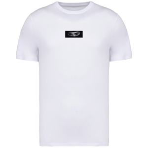 "Lava" UNISEX TEE - WHITE