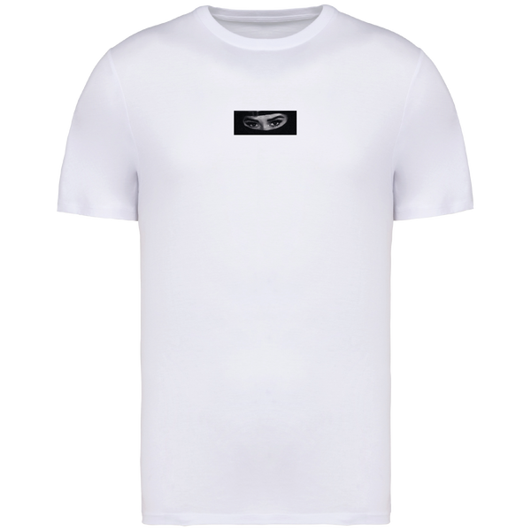 "Lava" UNISEX TEE - WHITE