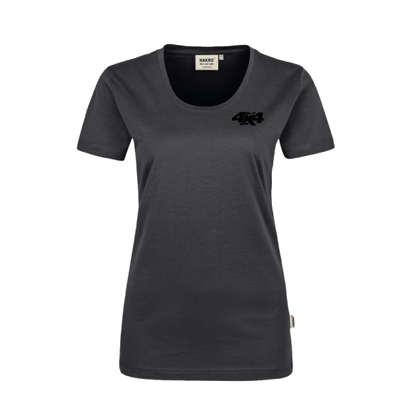 T-Shirt Damen "4x4" carbon