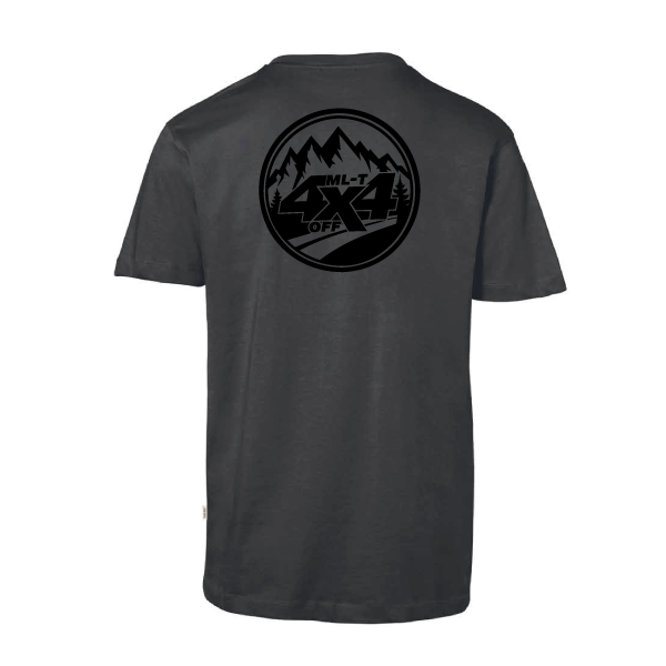 T-Shirt Herren "4x4" carbon