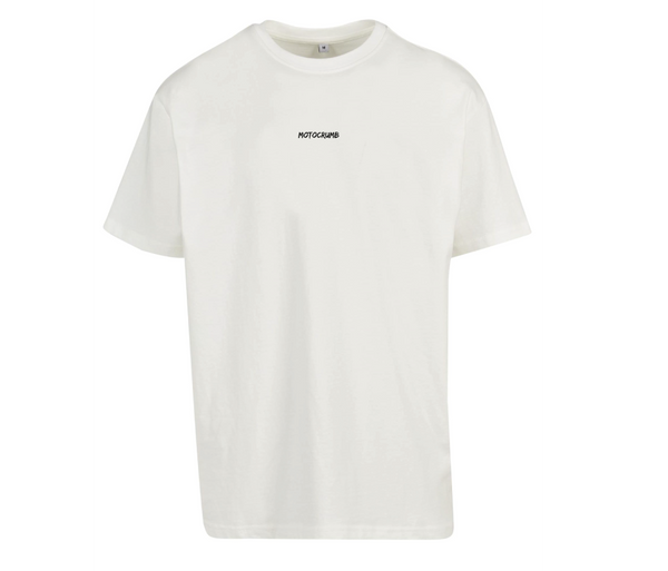 Oversized T-Shirt Herren "the moment" White