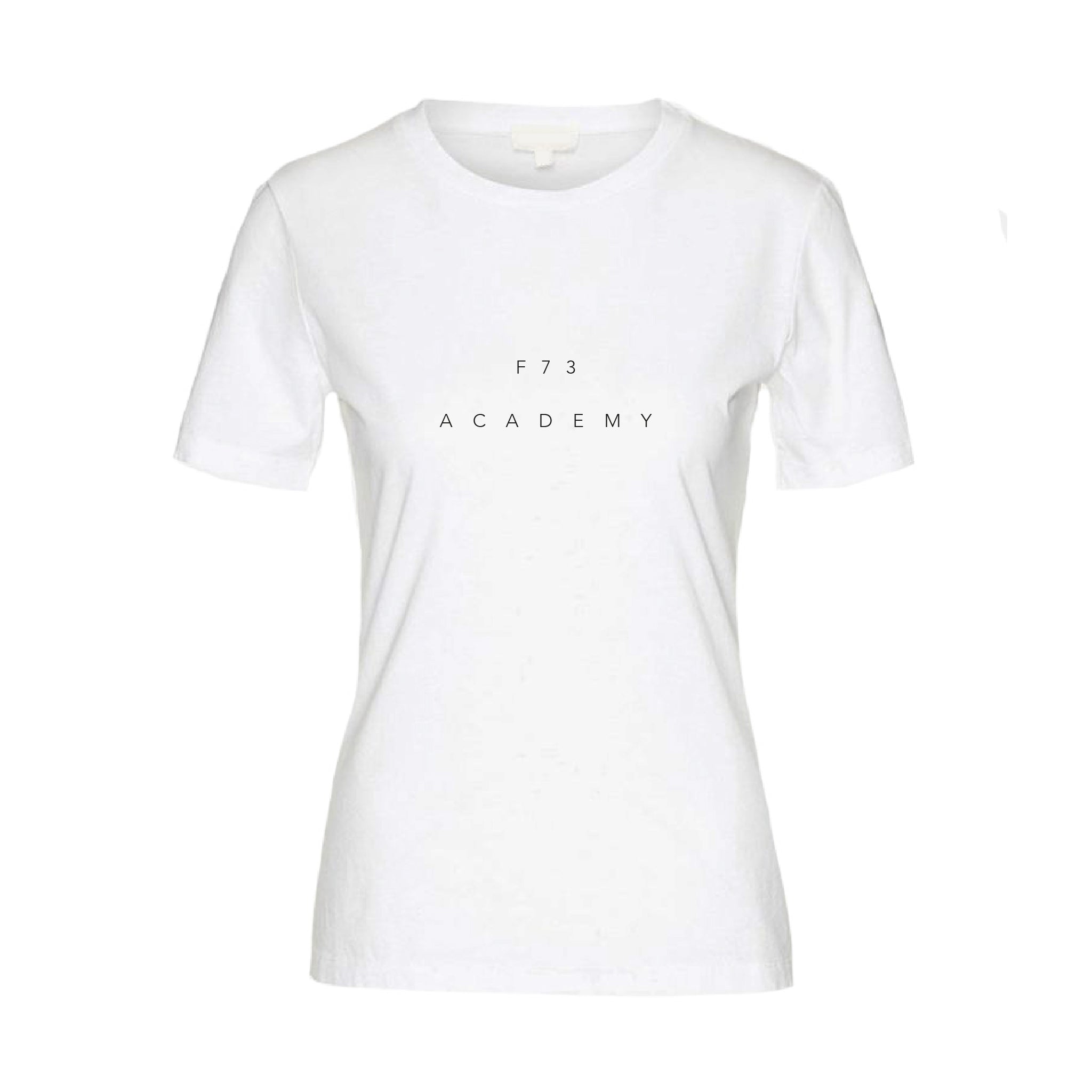F73 "ACADEMY MINIMAL" T-Shirt Damen - weiß