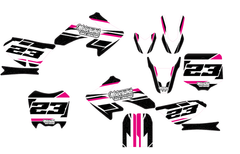 IMR / MRF Dekor "Slipstream" white pink