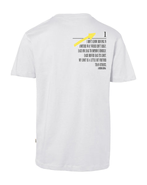 T-Shirt Herren "LIMIT" gelb