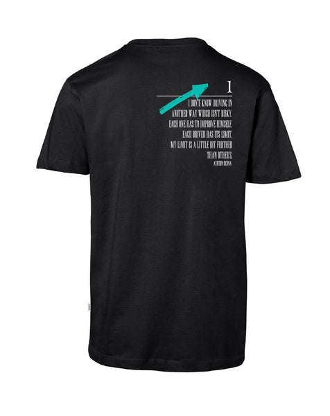 T-Shirt Herren "LIMIT" smaragd