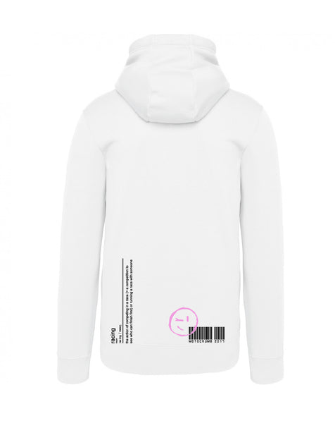 Hoodie "RACING" rosa