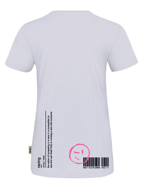 T-Shirt Damen "RACING" rosa