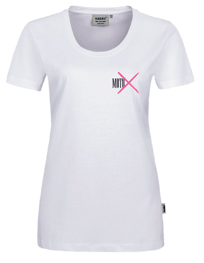 T-Shirt Damen "RACING" rosa