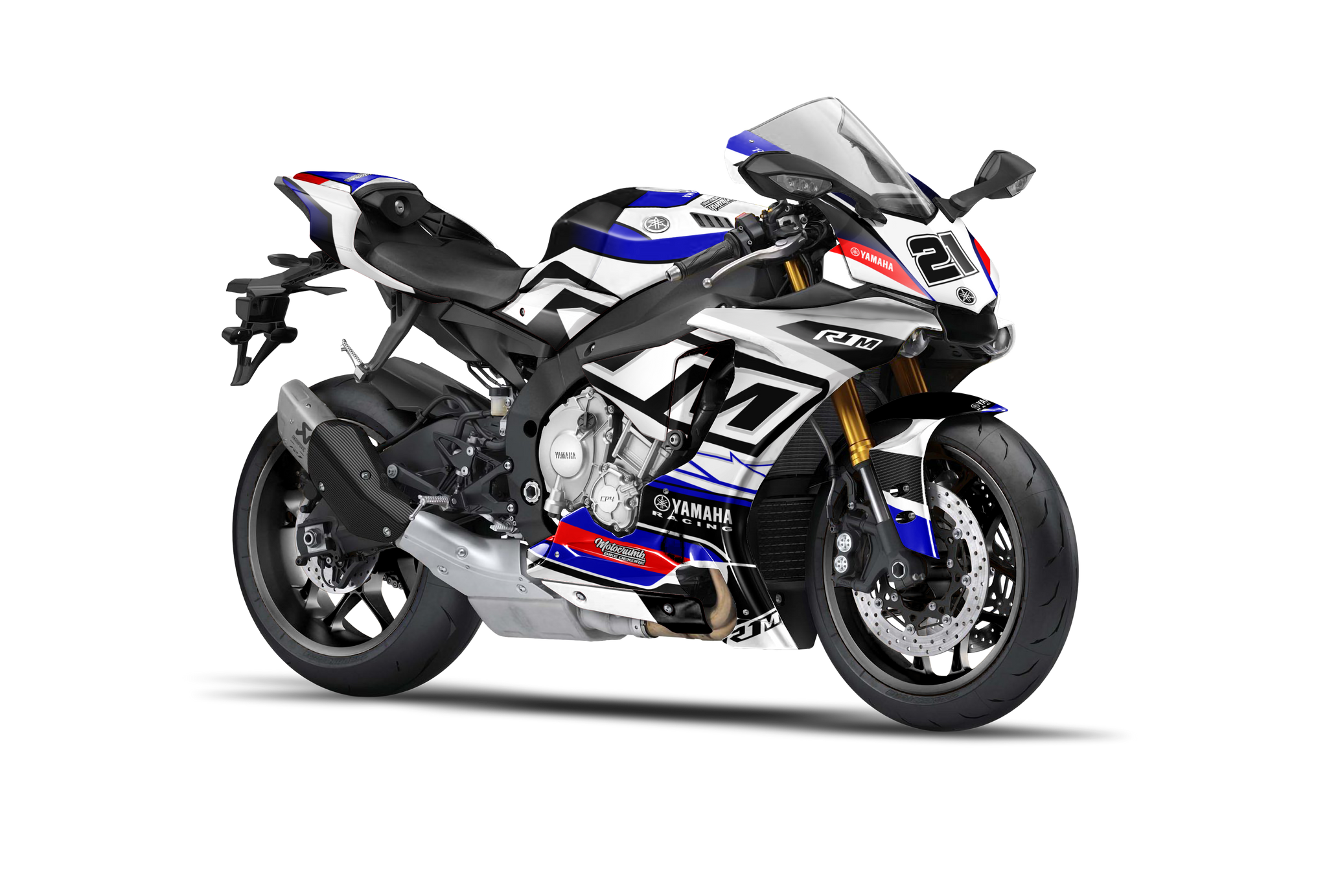 YAMAHA R1 RN32 15-19 Dekor Street _black/blue