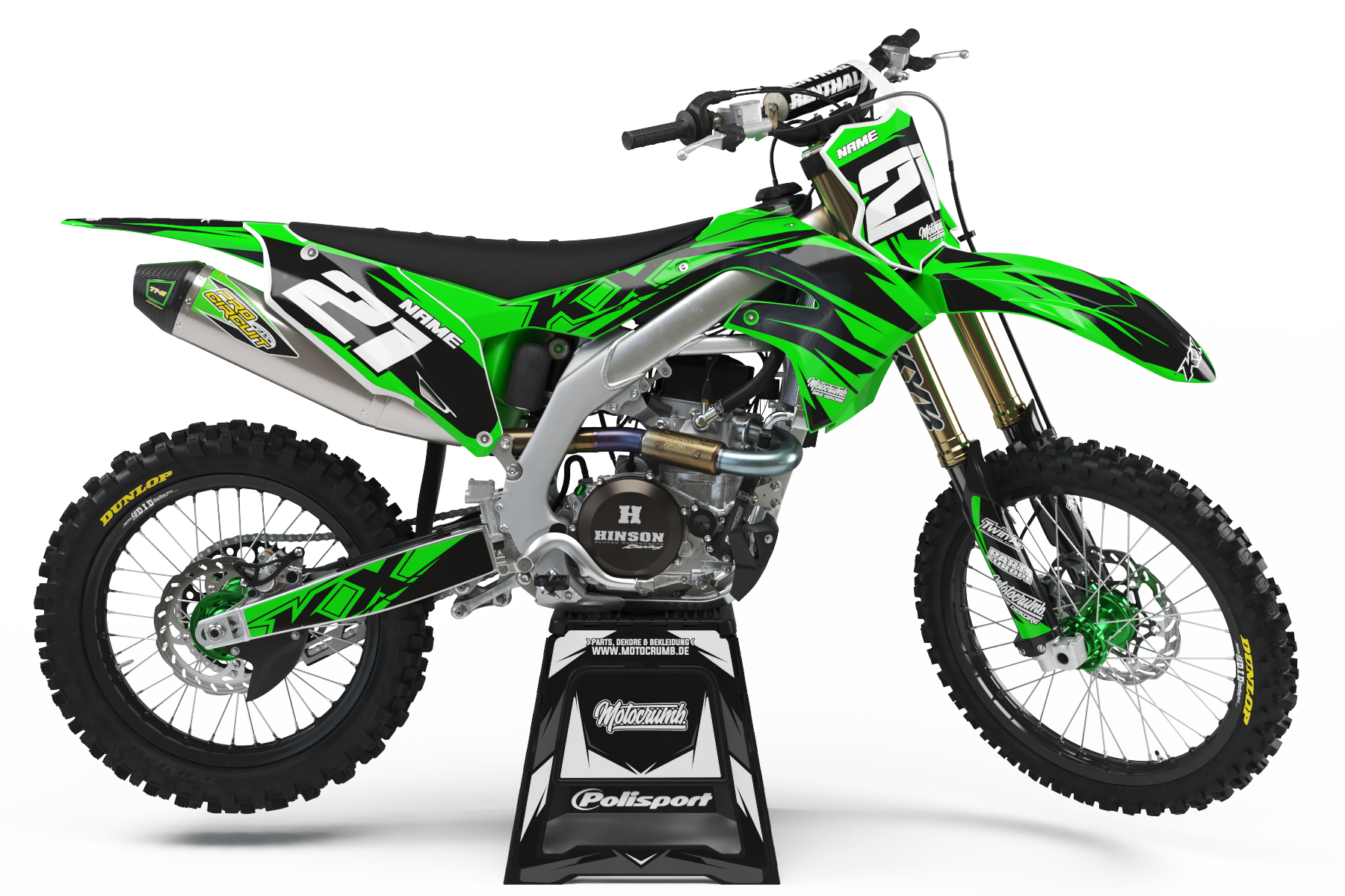 Kawasaki "Reptile Green"