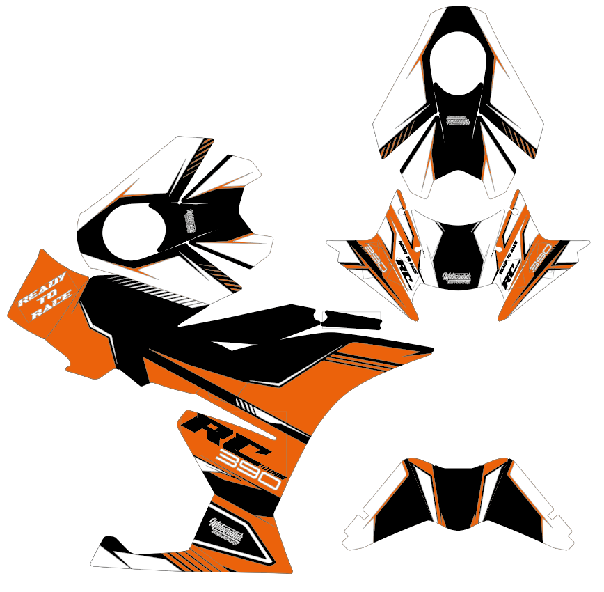 Ktm Rc390 Logo Fertigmodel Ktm Rc 390